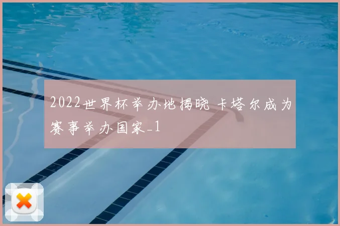 2022世界杯举办地揭晓 卡塔尔成为赛事举办国家_1