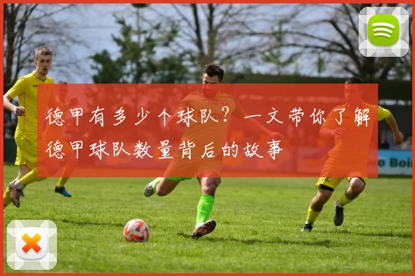德甲有多少个球队？一文带你了解德甲球队数量背后的故事